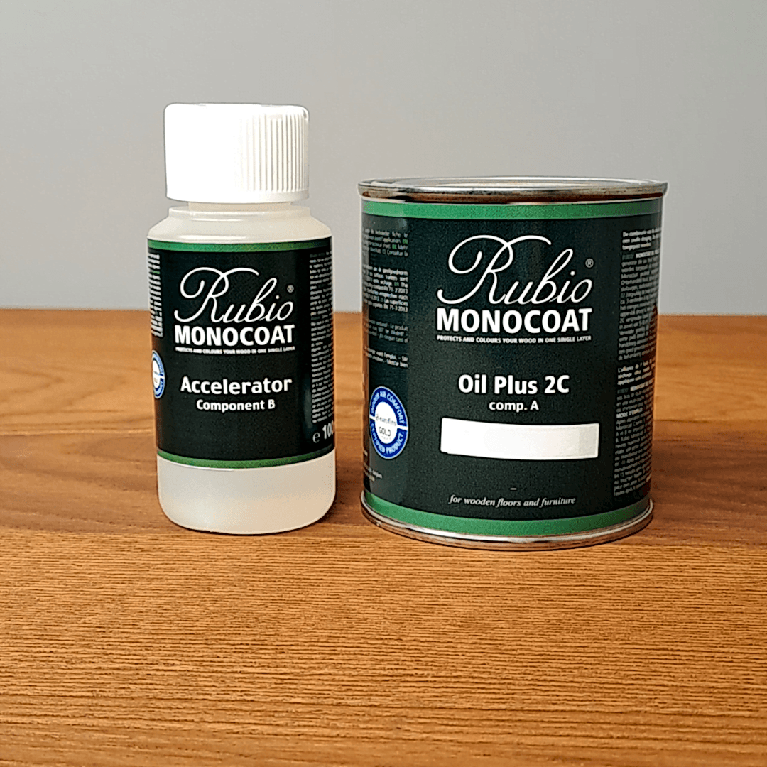 Rubio Monocoat Oil Plus 2C Pure - 375ml Şeffaf (A+B)